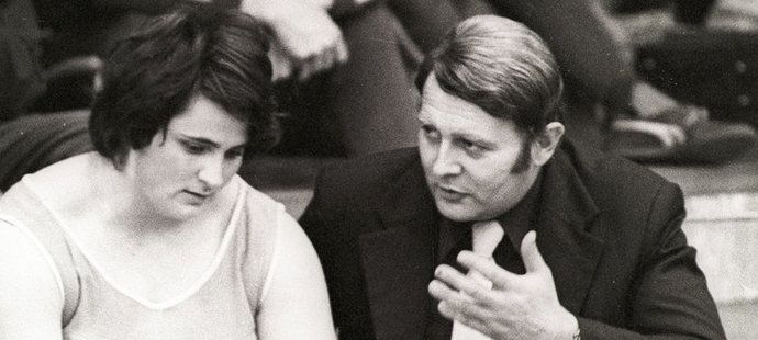 Helena Fibingerová (vlevo) s manželem Jaroslavem Šmídem