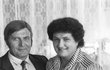 Slavná česká koulařka Helena Fibingerová s manželem Jaroslavem Šmídem (vlevo)
