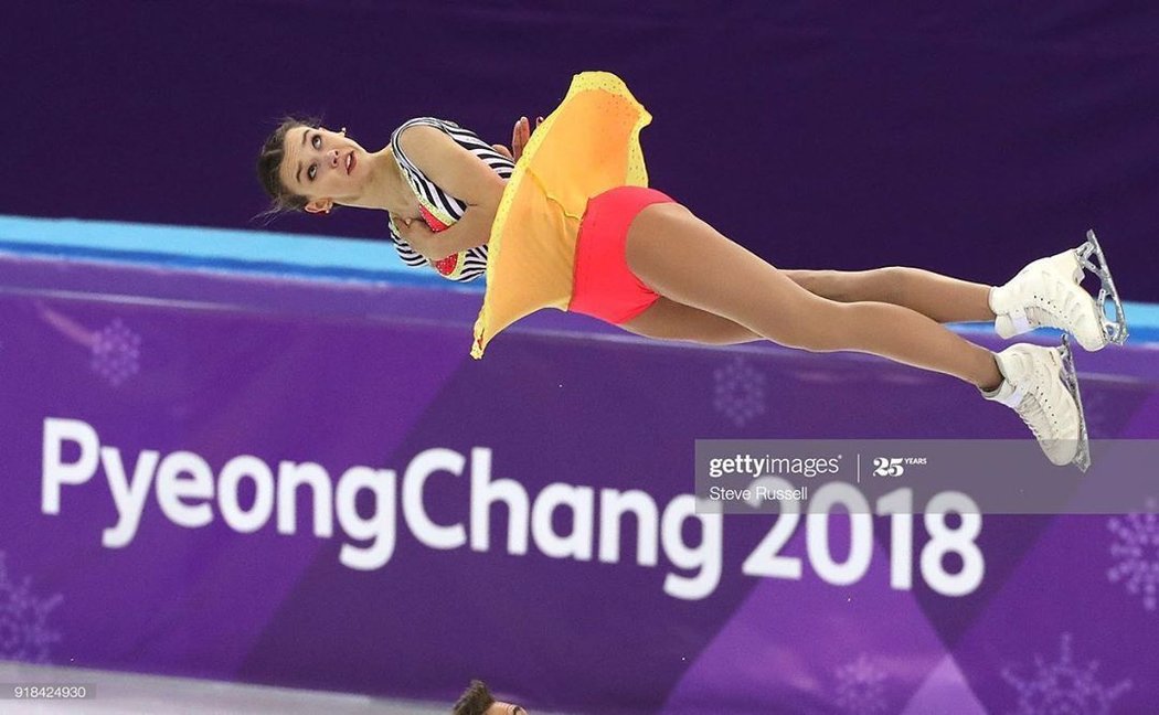 Anna Dušková byla nejmladší Češkou na olympijských hrách v Koreji