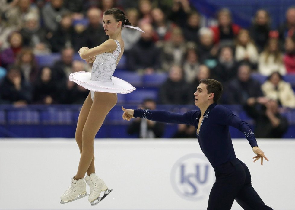 Anna Dušková a Martin Bidar