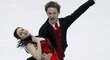 Nathalie Pechalat a Fabian Bourzat v krátkém tanci, ve kterém zaútočili na titul mistrů Evropy