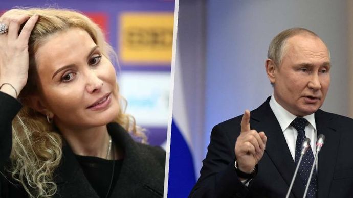 Ruská trenérka krasobruslařů Eteri Tutberidzeová nepřišla na setkání s Vladimirem Putinem.