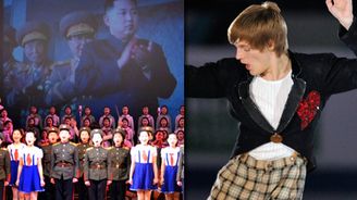 Zoufalost: Olympijským ambasadorem je Tomáš Verner, který tančil pro diktátora Kim Čong-ila