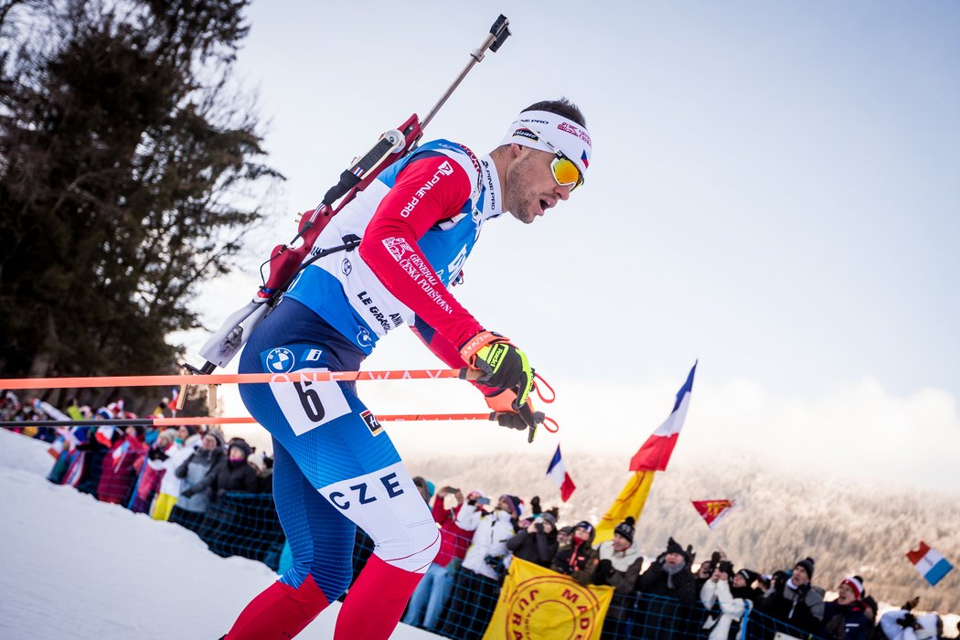 Michal Krčmář ve francouzském Annecy