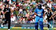 Zápas v kriketu mezi Novým Zélandem a Indií přerušilo zapadající slunce