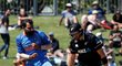 Zápas v kriketu mezi Novým Zélandem a Indií přerušilo zapadající slunce