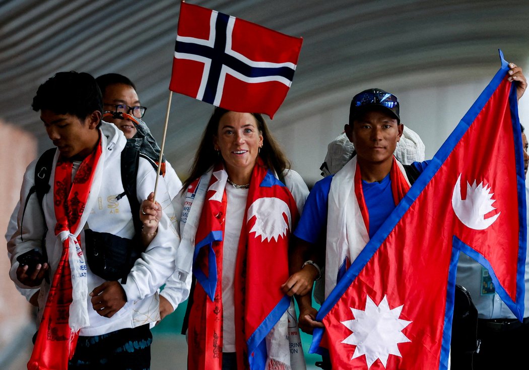 Norská horolezkyně Kristin Harilaová čelí kritice