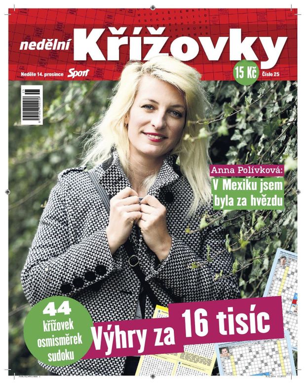Nenechte si ujít nové číslo nedělních Křížovek Nenechte si ujít nové číslo nedělních Křížovek