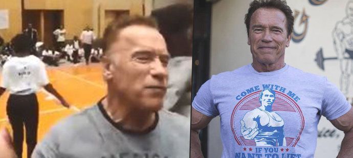 Arnold Schwarzenegger byl napaden v Africe