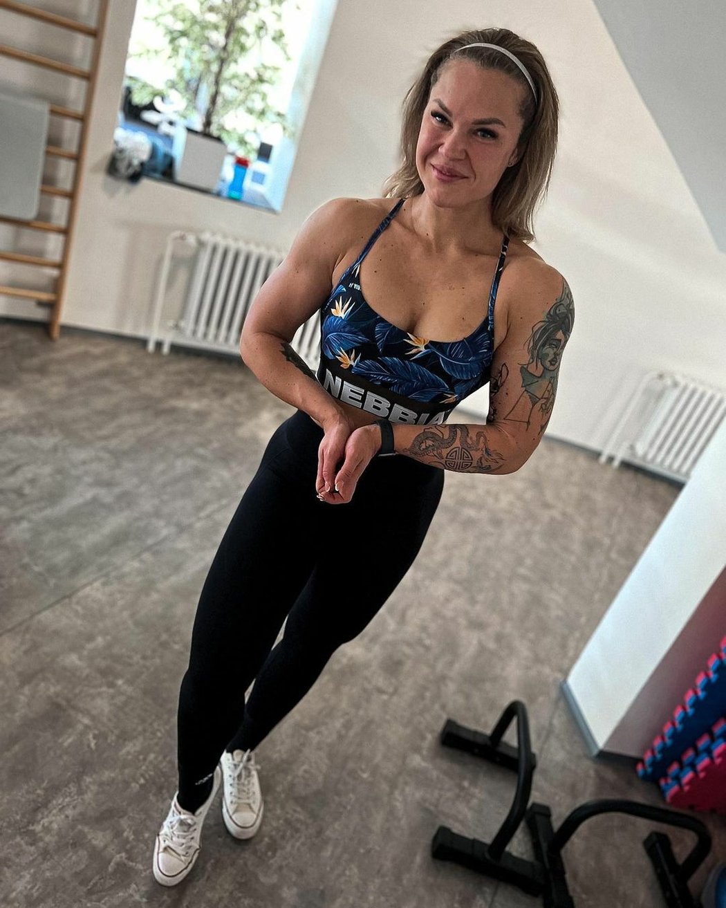 Fitness trenérka Aneta Adamusová
