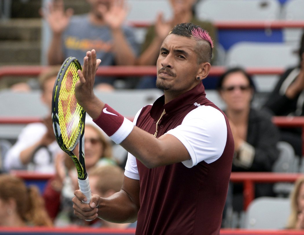 Kyrgios vytasil na Wawrinku hodně netradiční zbraň