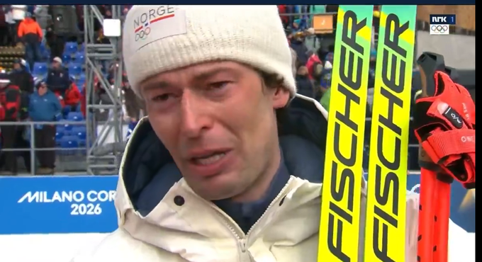 Laegreid se v přímém přenosu rozplakal a omluvil za nevěru: Udělal jsem největší chybu Laegreid se v přímém přenosu rozplakal a omluvil za nevěru: Udělal jsem největší chybu