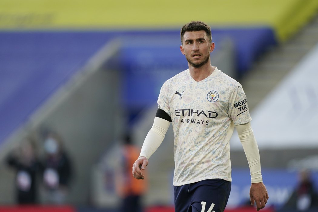 Obránce Manchesteru City Aymeric Laporte