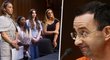 Gymnastky, které zneužíval lékař Larry Nassar, čeká obrovské finanční vyrovnání Gymnastky, které zneužíval lékař Larry Nassar, čeká obrovské finanční vyrovnání