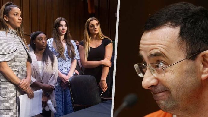 Gymnastky, které zneužíval lékař Larry Nassar, čeká obrovské finanční vyrovnání