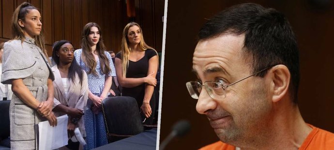 Gymnastky, které zneužíval lékař Larry Nassar, čeká obrovské finanční vyrovnání