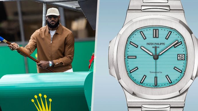 LeBron James si vzal na zahájení prestižního závodu luxusní hodinky