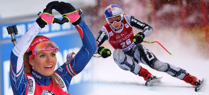 Vydělá Ester Ledecká v současné sezoně víc než Gabriela Koukalová ve své nejúspěšnější zimě?