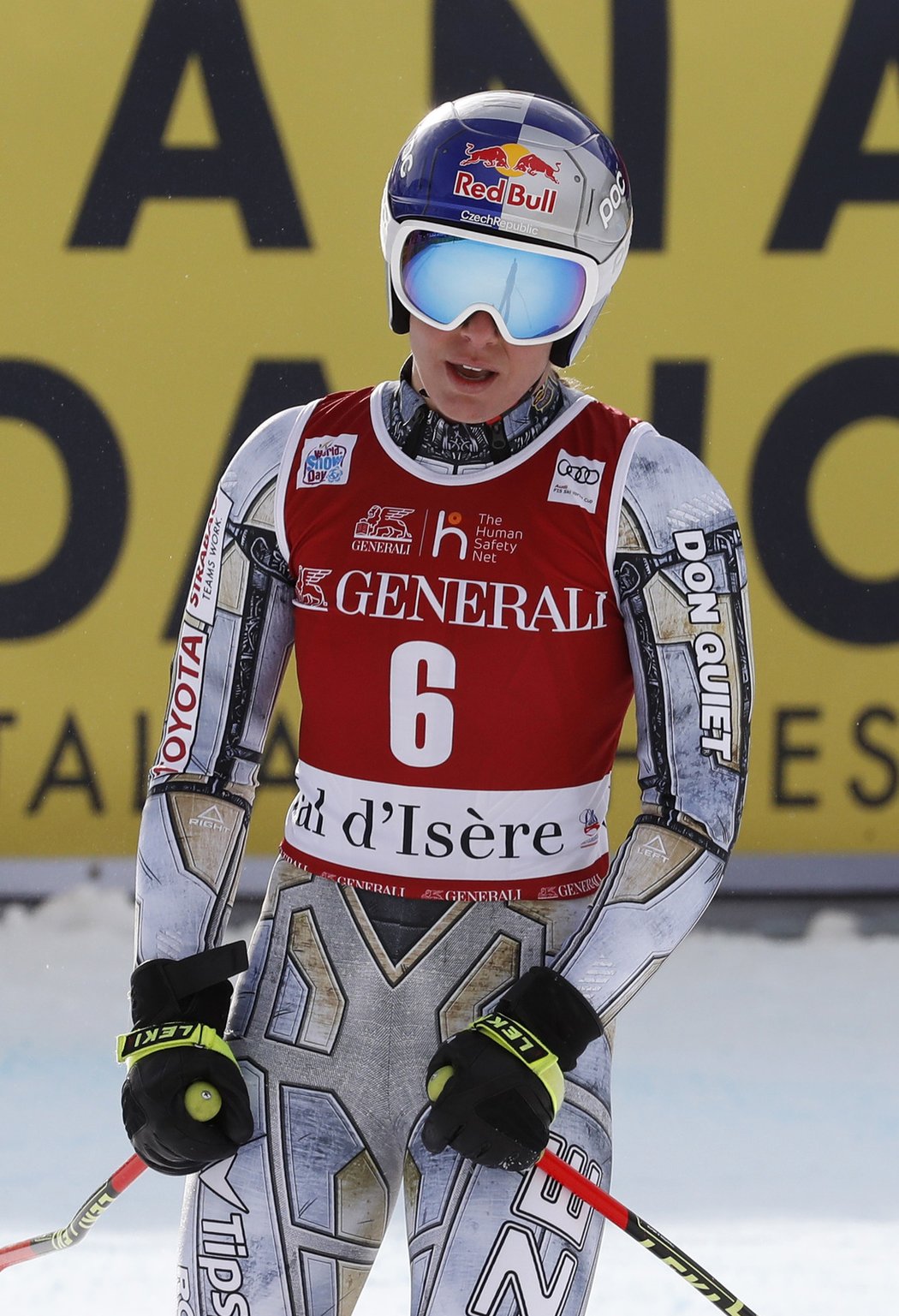 Ester Ledecká poprvé v kariéře vyhrála super-G Světového poháru
