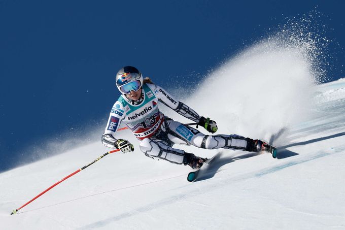 Opožděný start kvůli nebezpečnému skoku. Ledecká v super-G skončila šestnáctá Opožděný start kvůli nebezpečnému skoku. Ledecká v super-G skončila šestnáctá