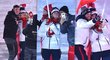Fotce s Ester Ledeckou neodolali ani ostatní sportovci na slavnostním zakončení olympiády