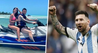 Messiho relax před povinnostmi v Miami: Dovádění v Karibiku!