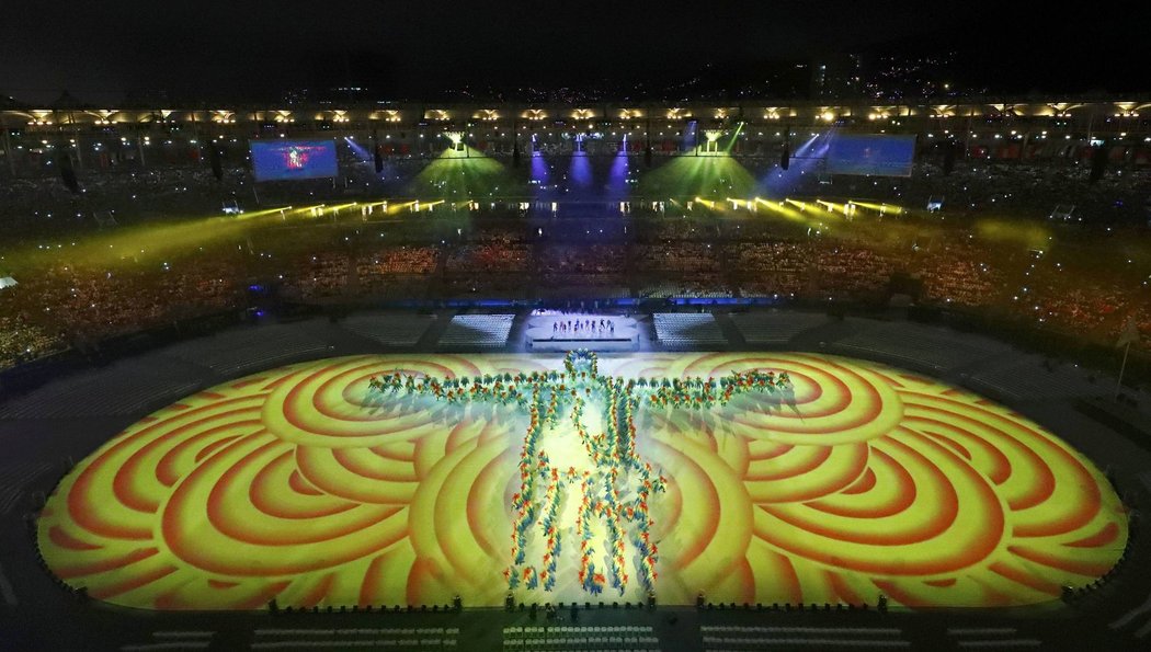 Závěrečný ceremoniál olympijských her v Rio de Janeiro