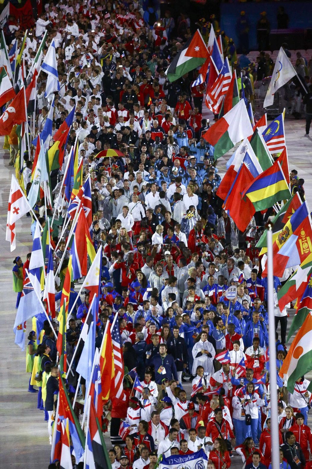 Slavnostní ceremoniál letních olympijských her v Rio de Janeiro