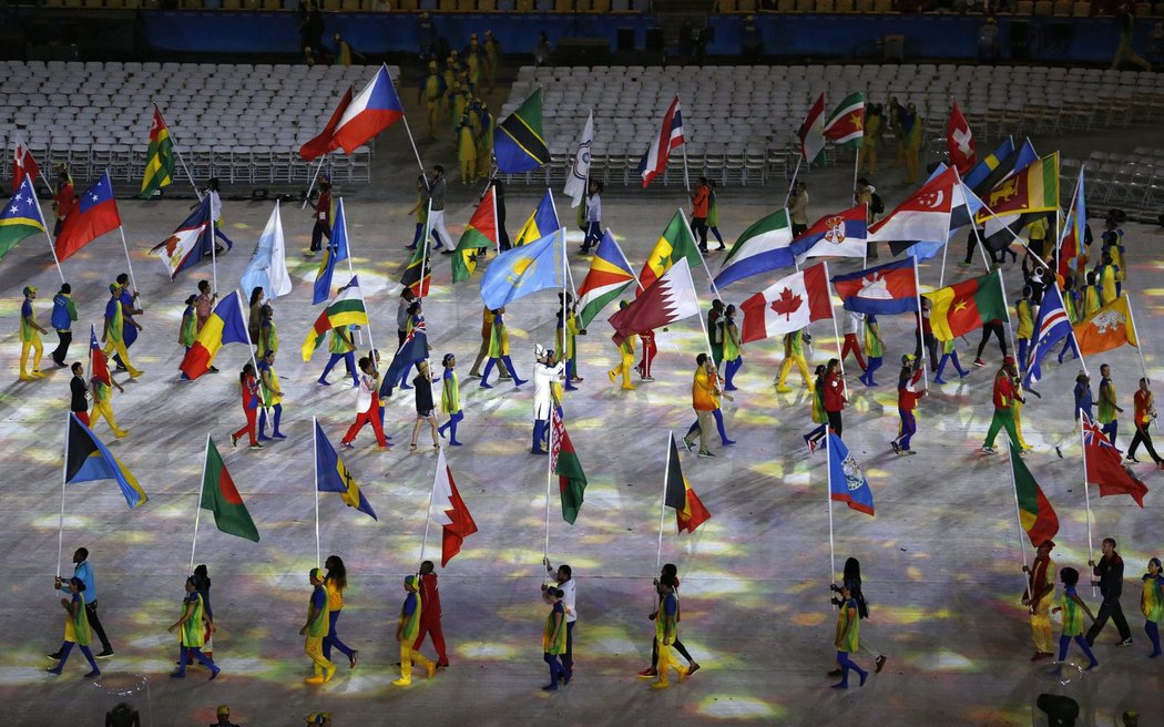 Slavnostní ceremoniál letních olympijských her v Rio de Janeiro