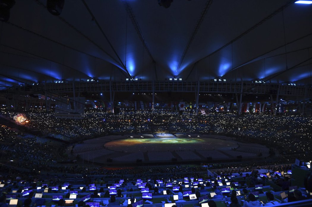 Slavnostní ceremoniál olympijských her v Rio de Janeiro