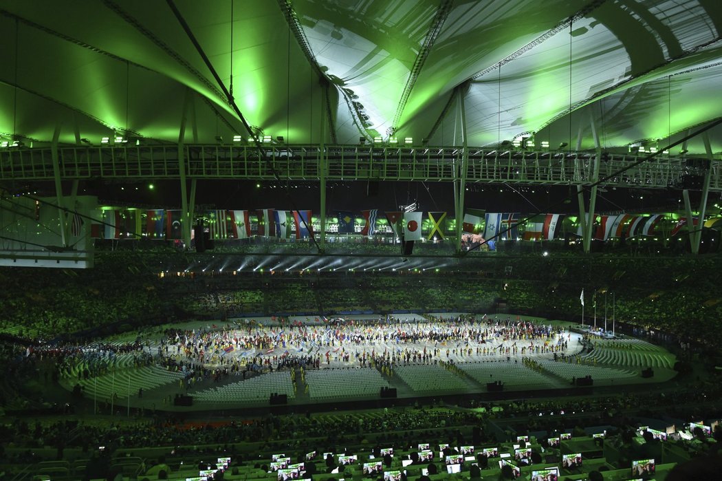 Slavnostní ceremoniál olympijských her v Rio de Janeiro