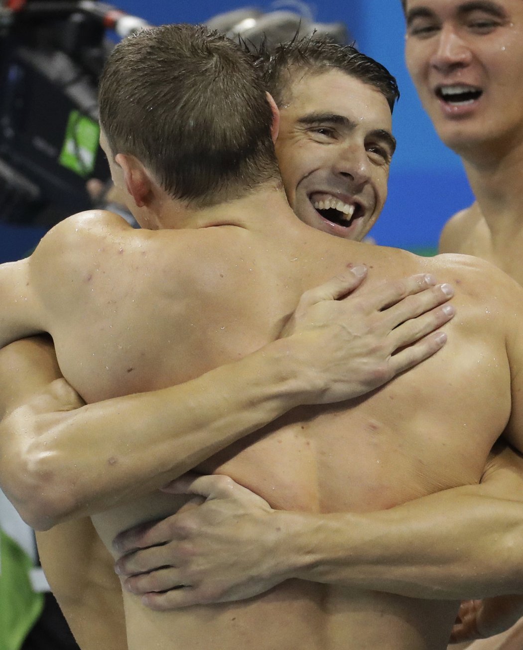 Michael Phelps se raduje se zisku 23. olympijské medaile