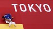 Hifumi Abe během zápasu o zlato na LOH v Tokiu