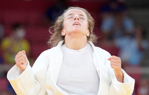 Distria Krasniqi z Kosova získala zlato v soutěži judistek do 48 kg