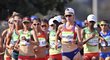 Anežka Drahotová finále chůze na 20km k medaili nedotáhla