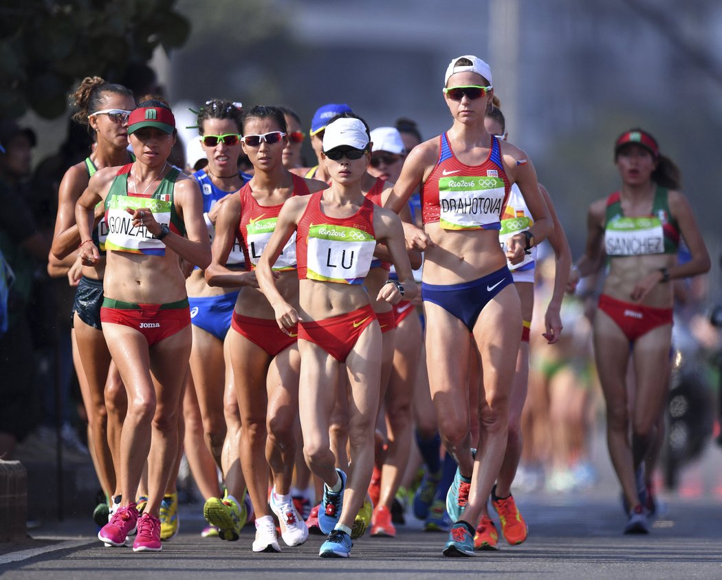 Česká chodkyně Drahotová skončila ve finále na 20km desátá