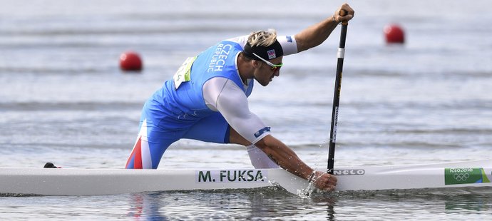 Český olympionik Martin Fuksa