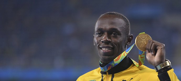 Usain Bolt se stal se třemi zlatými znovu olympijským králem