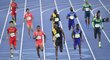 Do cíle štafety doběhl první fenomenální Jamajčan Usain Bolt