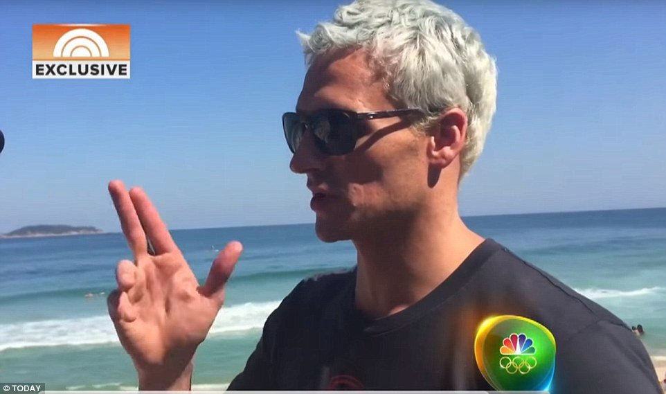 Přepadli nás, tvrdil Ryan Lochte v americké televizi. Teď je všechno jinak...