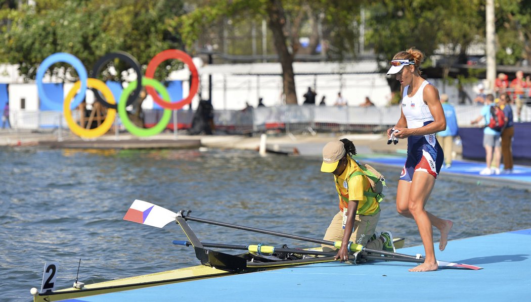 Miroslava Topinková Knapková na olympiádě v Riu