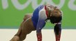 Simone Bilesová, nejúspěšnější americká gymnastka na olympiádě v Riu