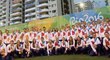 Slavnostní přivítání českých sportovců v olympijské vesnici
