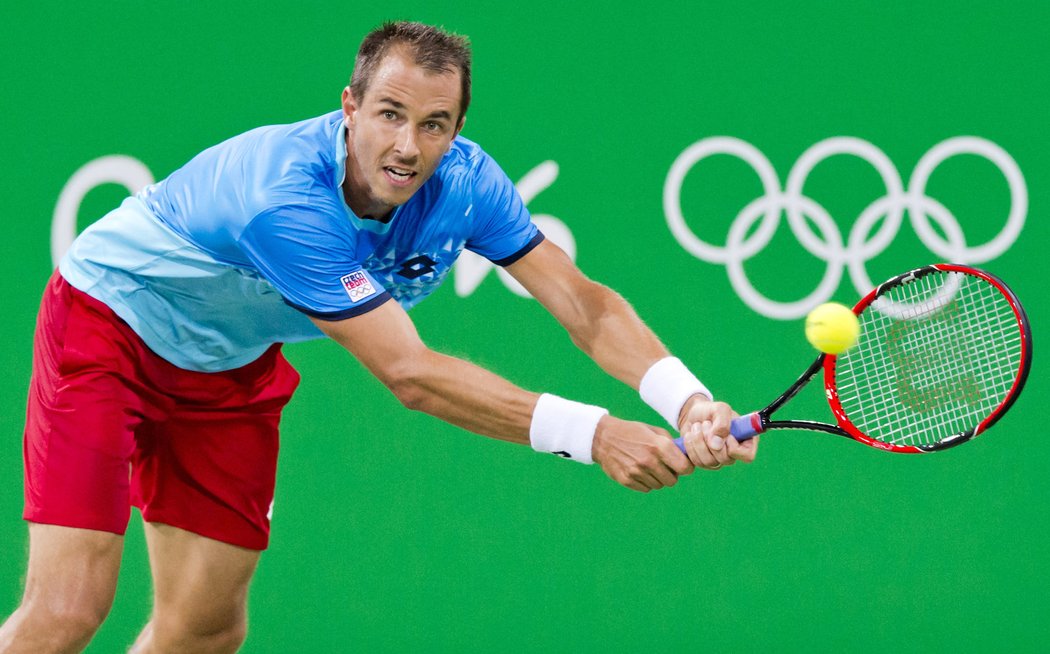 Lukáš Rosol na olympiádě v Riu nepřešel přes první kolo ve dvouhře a čtyřhře