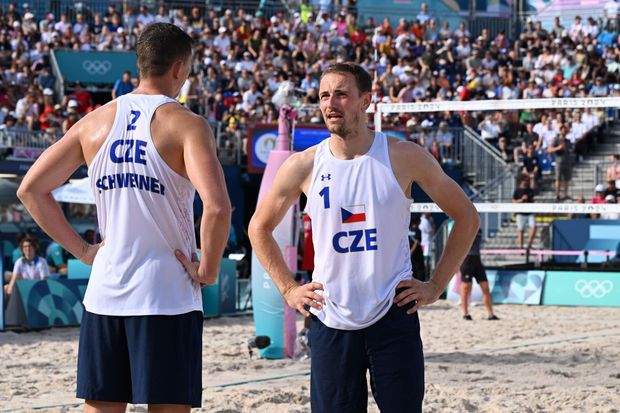 David Schweiner a Ondřej Perušic na LOH v Paříži David Schweiner a Ondřej Perušic na LOH v Paříži