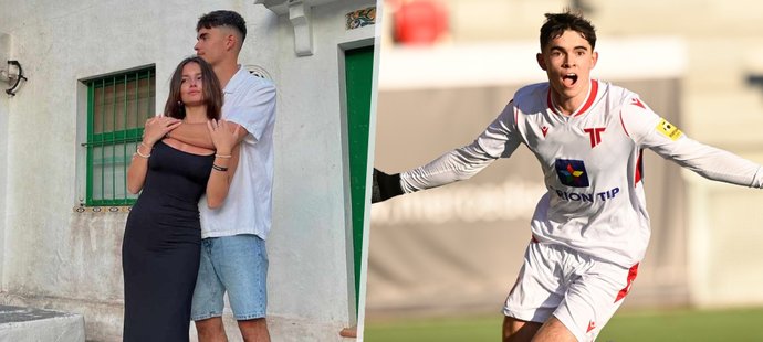 Fotbalista ve službách AS Trenčín Lucas Demitra je do půvabné Vanesy zamilovaný až po uši!