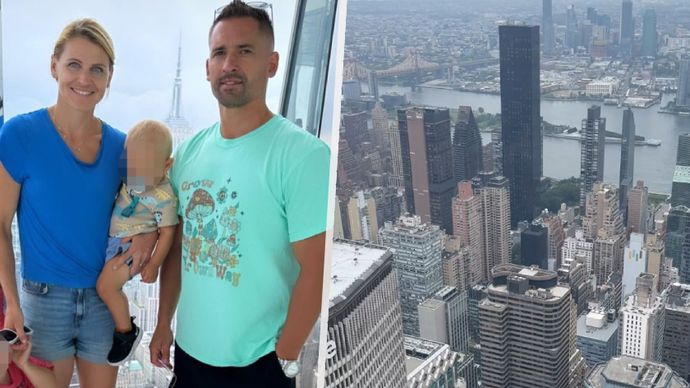 Hokejista Tomáš Plekanec a extenistka Lucie Šafářová objevovali s dětmi krásy New Yorku. Brněnská rodačka navíc vše řádně dokumentovala