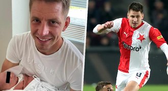 Obrovská radost fotbalisty Slavie Masopusta: Opět se stal tátou! Obrovská radost fotbalisty Slavie Masopusta: Opět se stal tátou!