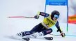 Švédka Sara Hectorová se pere s tratí na SP v obřím slalomu
