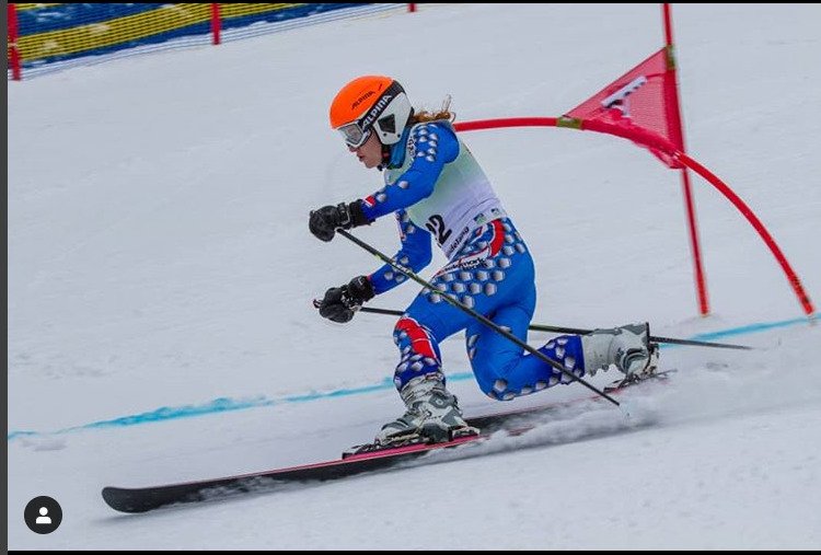 Anežka Přibylová propadla lyžařské disciplíně telemark.